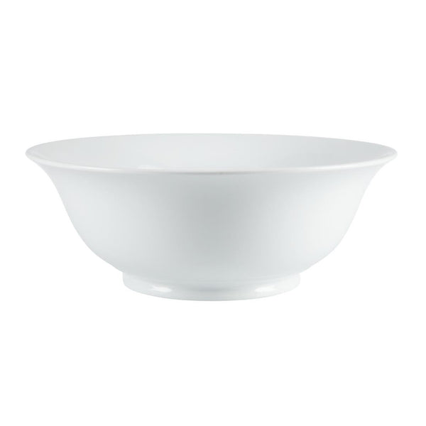 Olympia Whiteware Serving Platters Large Salad Bowl - 330mm 13" (Single) C464 - Whisk Hospitality - C464