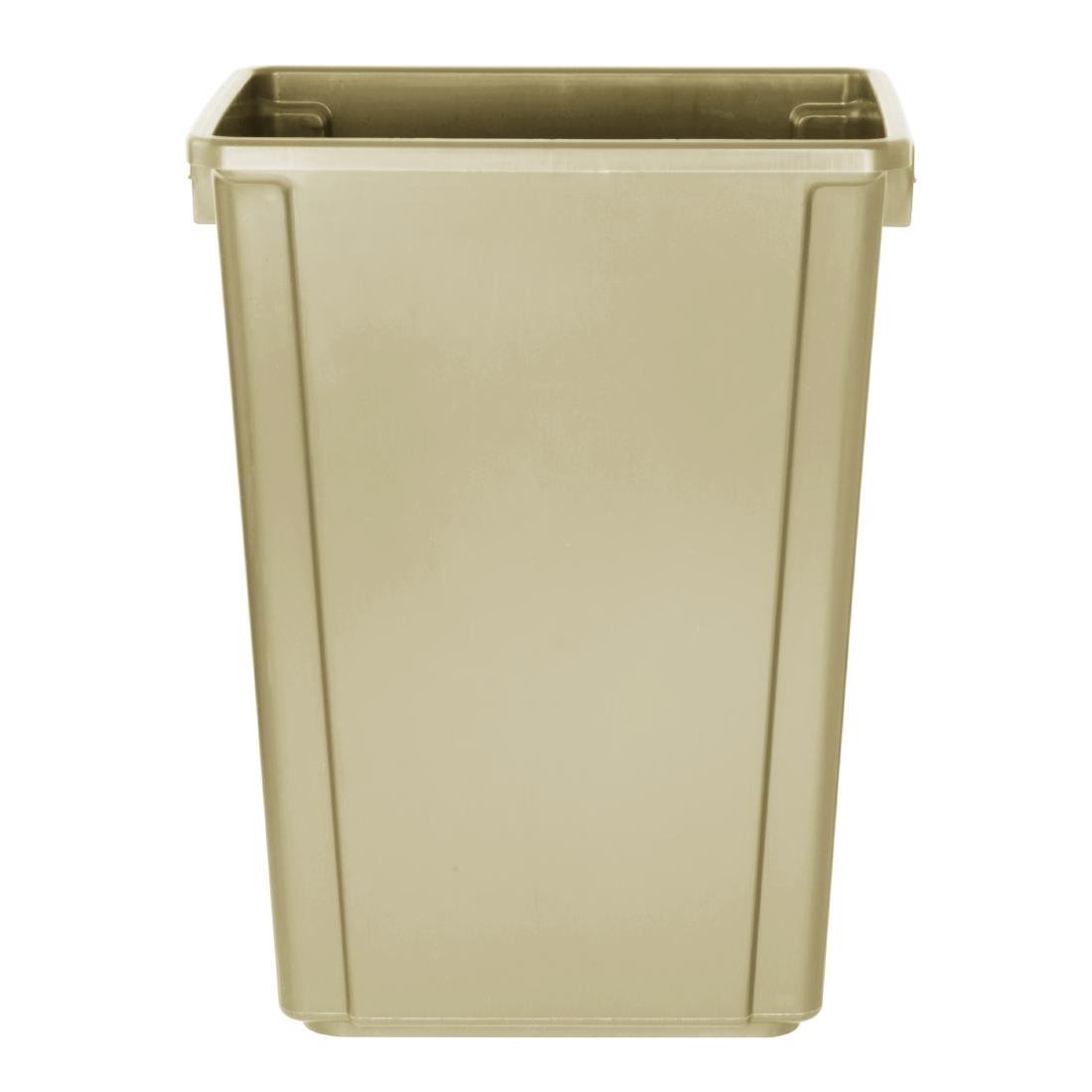 Jantex Slim Bin Beige - 60Ltr FX149 - Whisk Hospitality - FX149