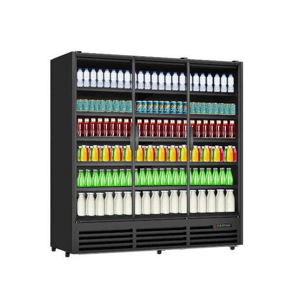 ALL-CHILL Coastal Upright Glass Door Chiller - 4D - 10 Amp Plug - Whisk Hospitality - AC_VFC-IF250