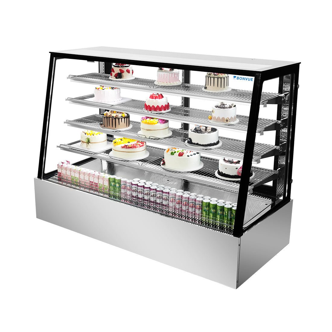 Bonvue Deluxe Chilled Display Cabinet - SLP860C - Whisk Hospitality - SLP860C
