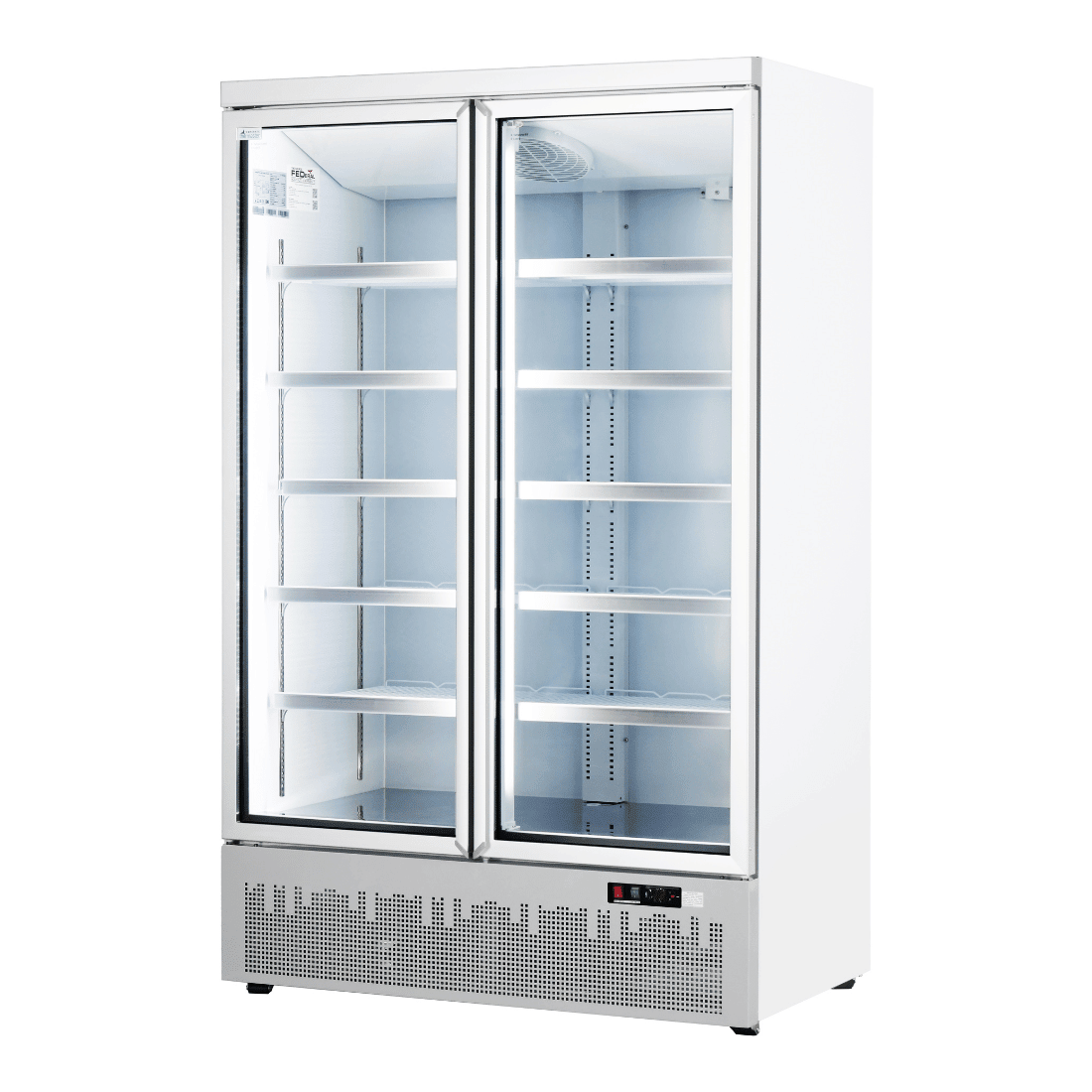 Thermaster Double Door Supermarket Fridge - LG - 1000GBM - Whisk Hospitality - LG-1000GBM