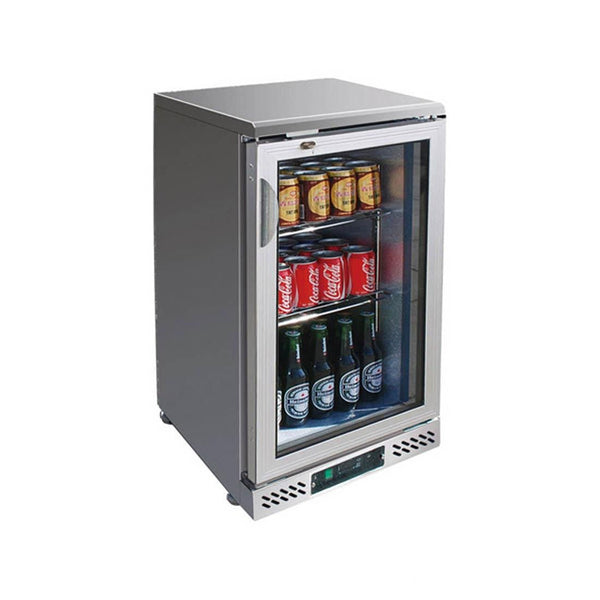 Thermaster SC148SG single door Stainless Steel Bar Cooler - Whisk Hospitality - SC148SG