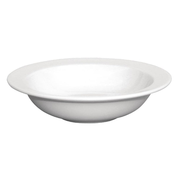 Olympia Whiteware Wide Rim Bowl - 180mm 7" 285ml 10oz (Box 12) GH633 - Whisk Hospitality - GH633