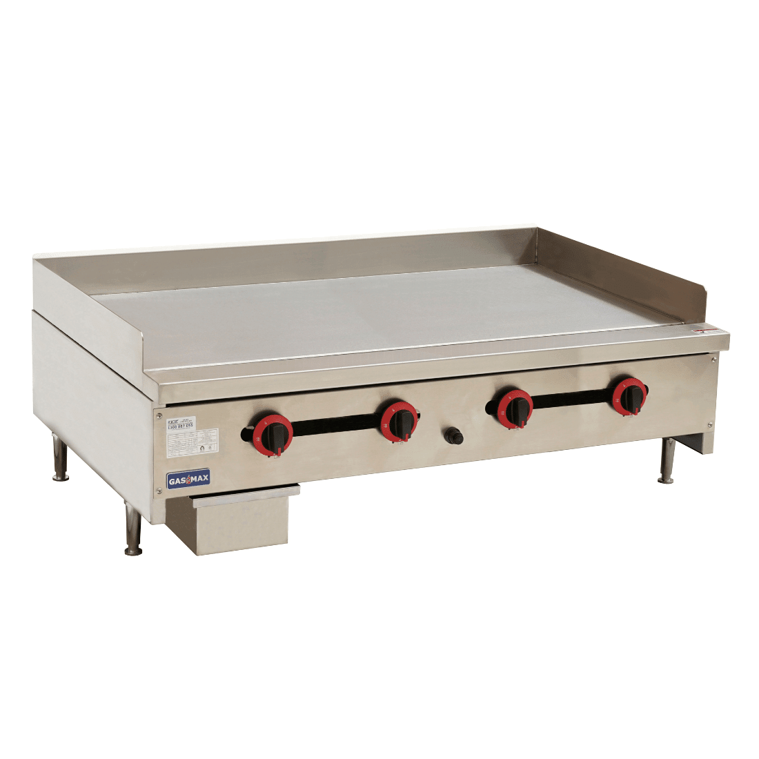 Gasmax Four burner griddle RGT - 48ELPG - Whisk Hospitality - RGT-48ELPG