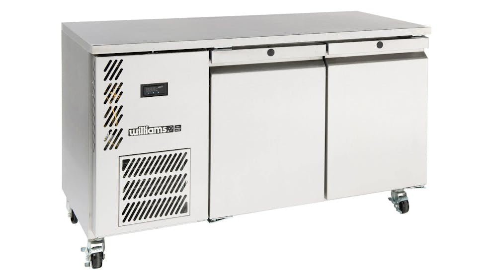 Williams HO2USSHC Opal 2 Door Undercounter Fridge - Whisk Hospitality - 3PA-8767-115476