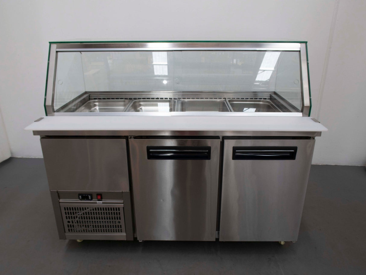 FED PG150FA - YG Sandwich Prep Fridge - Whisk Hospitality - 829222