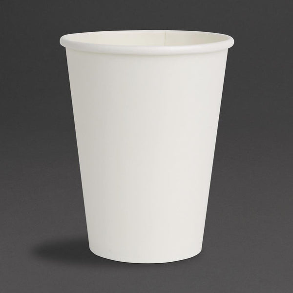 Fiesta White Coffee Cups - 340ml (Pack 1000) FD400 - Whisk Hospitality - FD400
