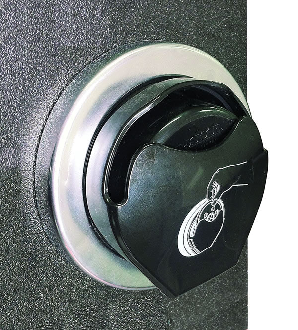 L2200CFSM San Jamar Ez-Fit In-Counter Lid Dispenser to suit 70mm-95mm lid - Whisk Hospitality - L2200CFSM