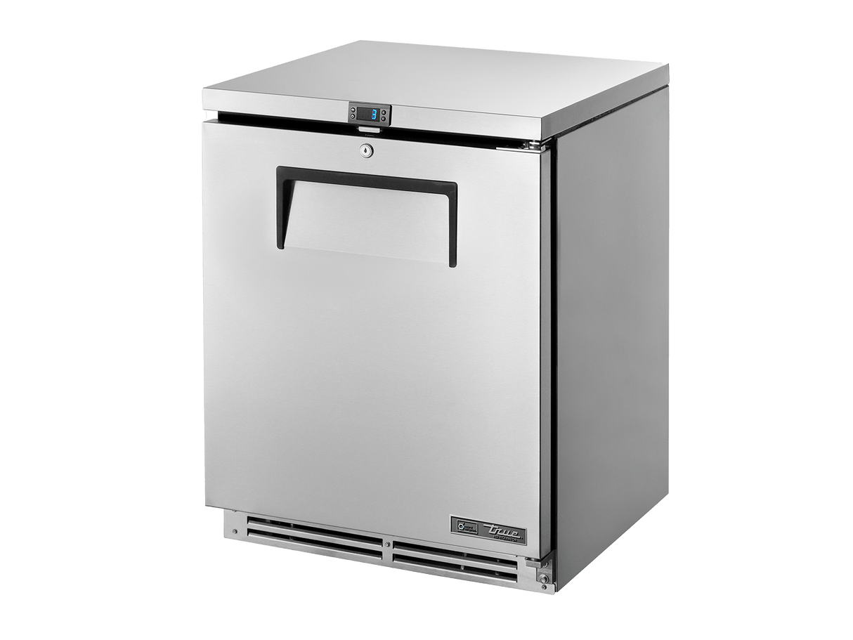 True Refrigeration Undercounter Foodservice Refrigerator, 1 Solid Swing Door - TUC - 24 - HC - Whisk Hospitality - TUC-24-HC