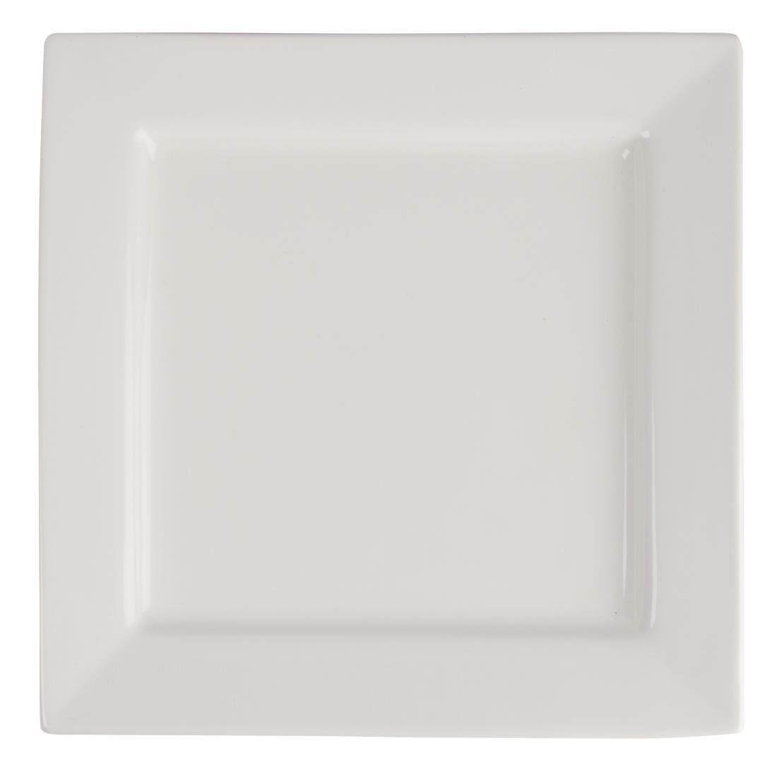 Olympia Lumina Square Plate - 233mm 9'' (Box 4) CD633 - Whisk Hospitality - CD633
