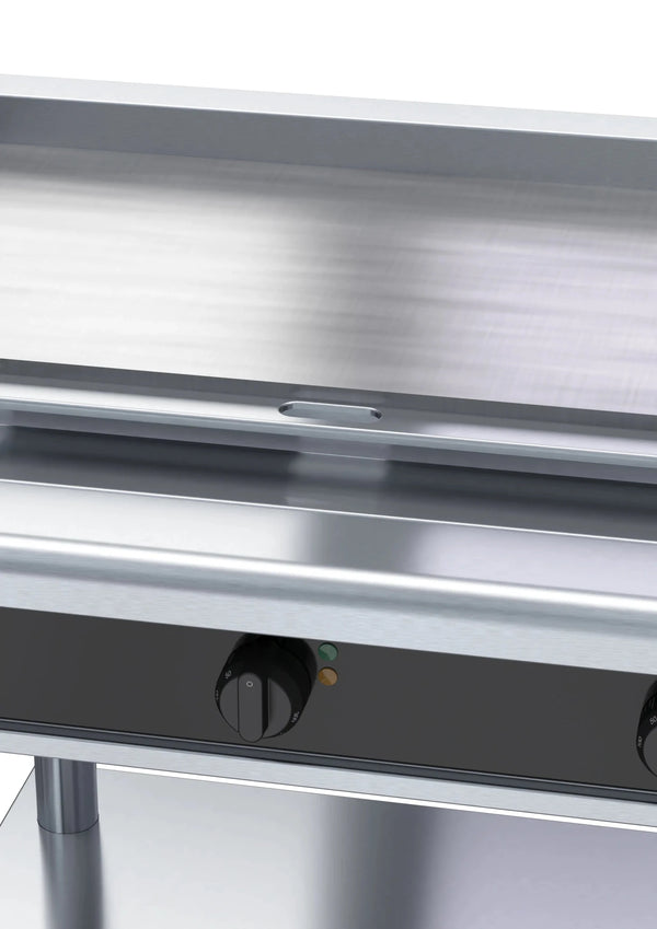 Waldorf Bold Rnlb8609E Ls 900Mm Electric Cooktop Low Back Version Leg Stand - Whisk Hospitality - RNLB8609E-LS
