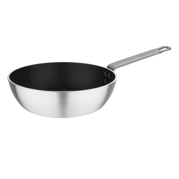 Vogue Saute Pan Aluminium Non - stick Teflon Platinum Plus - 240x70mm (9.5x2.75") HT986 - Whisk Hospitality - HT986