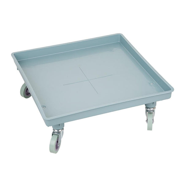 Vogue Dishwasher Rack Dolly 40kg - 538x538mm 21 1/5 x 21 1/5" CB006 - Whisk Hospitality - CB006