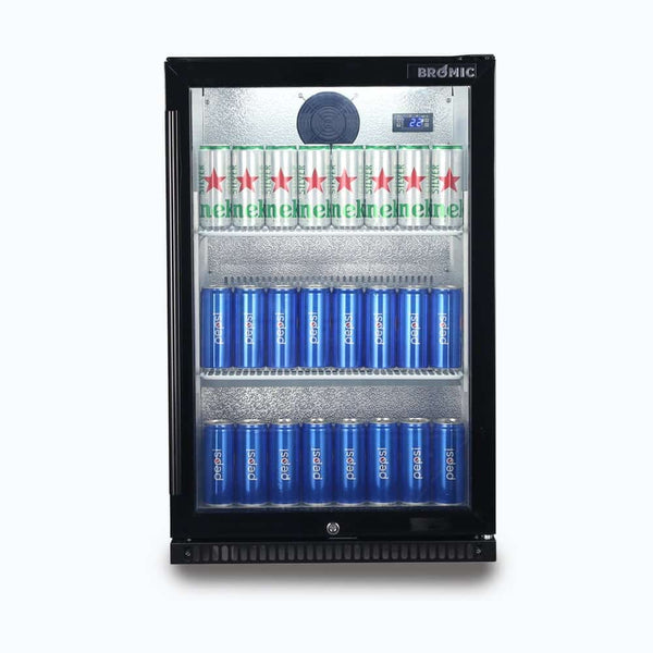 Bromic Back Bar Fridge - 118L - 1 Door - Hinged - Whisk Hospitality - BB0120GD-NR-1