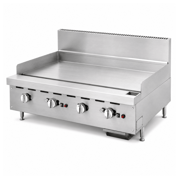 Brenner Forge 800 Series Bench Top Gas Griddle LPG with 4 Burners BREG8G-1200L - Whisk Hospitality - BREG8G-1200L