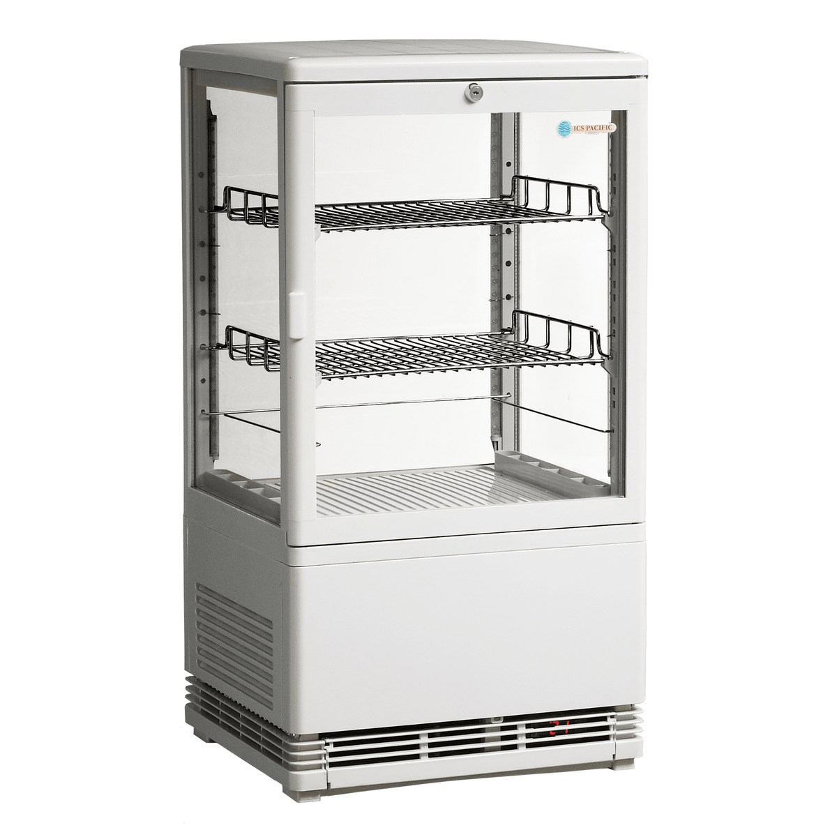Venice Joey 58L Counter Top Refrigerated Display - White - Whisk Hospitality - WH-Venice-Joey-WHT