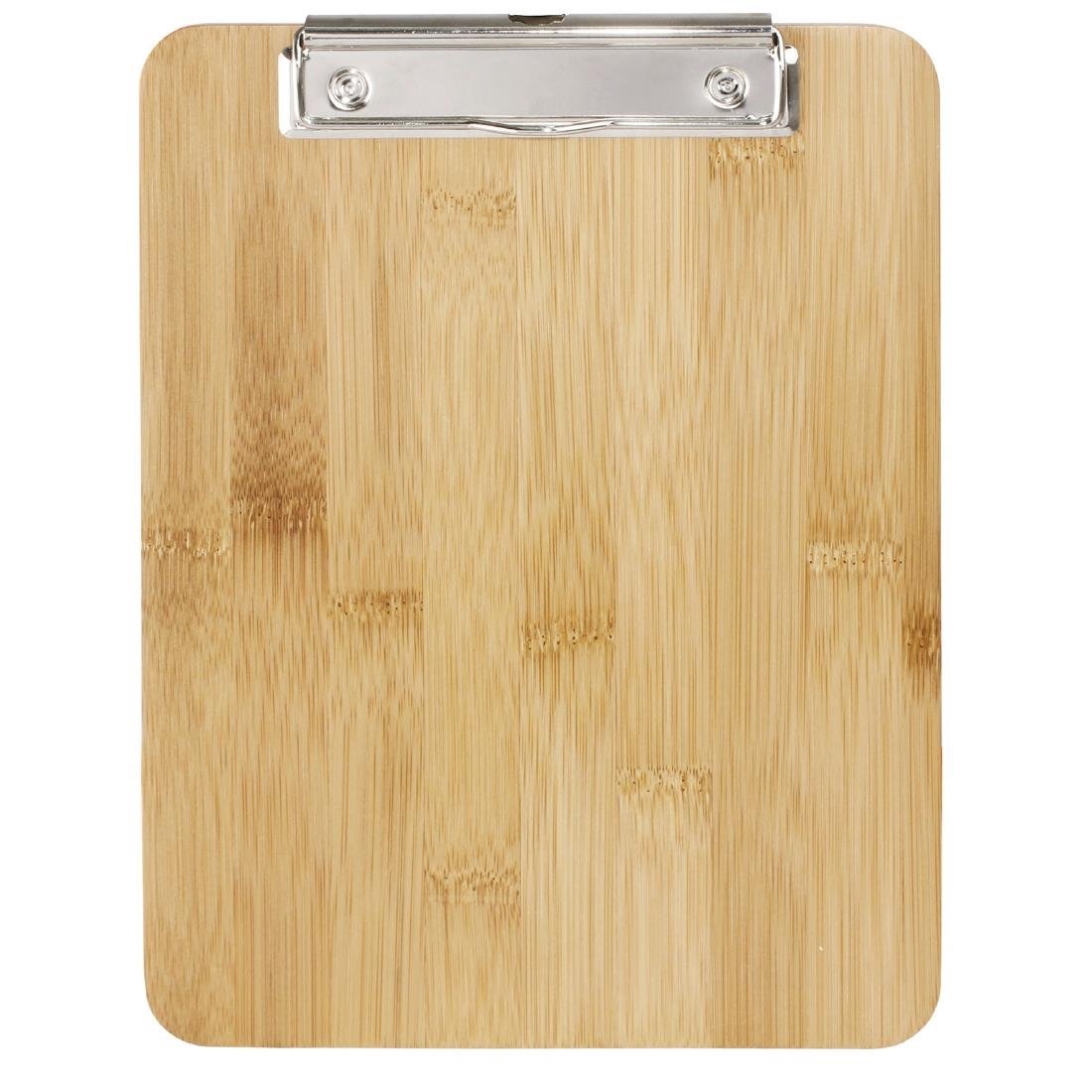 Olympia FSC Bamboo Clipboard A4 CM671 - Whisk Hospitality - CM671