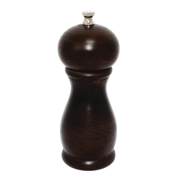 Dark Wood Salt/Pepper Mill - 150mm 6in CE333 - Whisk Hospitality - CE333