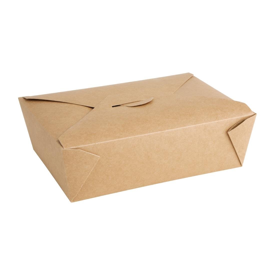 Fiesta Compostable Take Away Food Box - 1800ml (Pack 200) FB675 - Whisk Hospitality - FB675