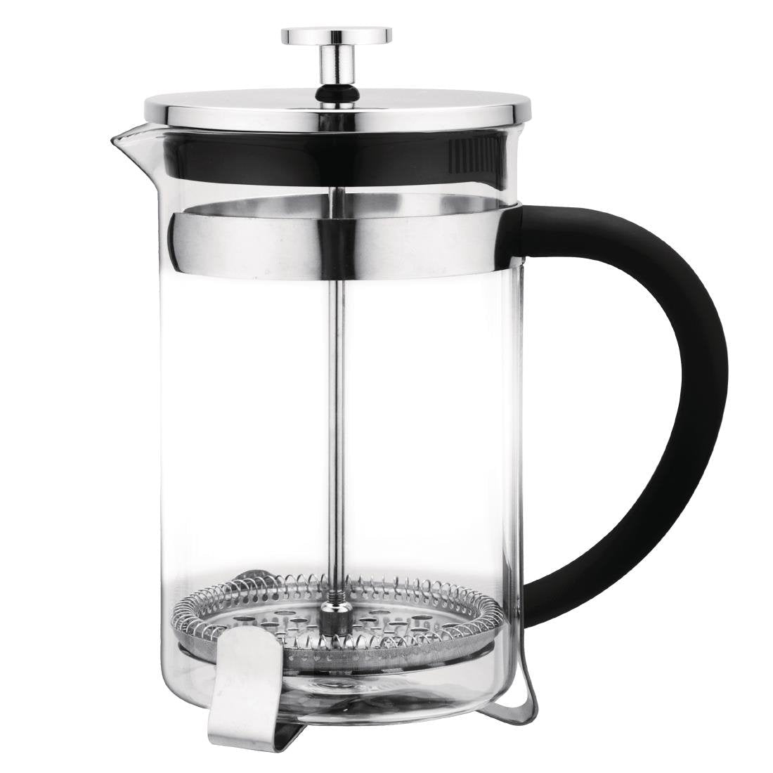 Olympia Contemporary Cafetiere St/St - 12 cup 1500ml GF233 - Whisk Hospitality - GF233