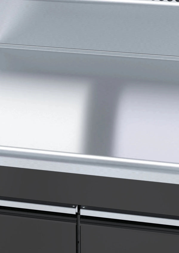 Waldorf Bold Btb8900 Cd 900Mm Bench Top Cabinet Base - Whisk Hospitality - BTB8900-CD