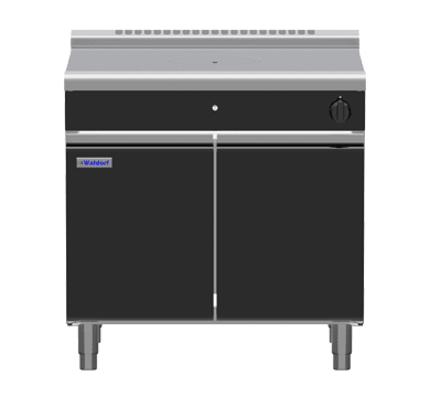 Waldorf Bold Rnlb8100G Cd 900Mm Gas Target Top Low Back Version Cabinet Base - Whisk Hospitality - RNLB8100G-CD