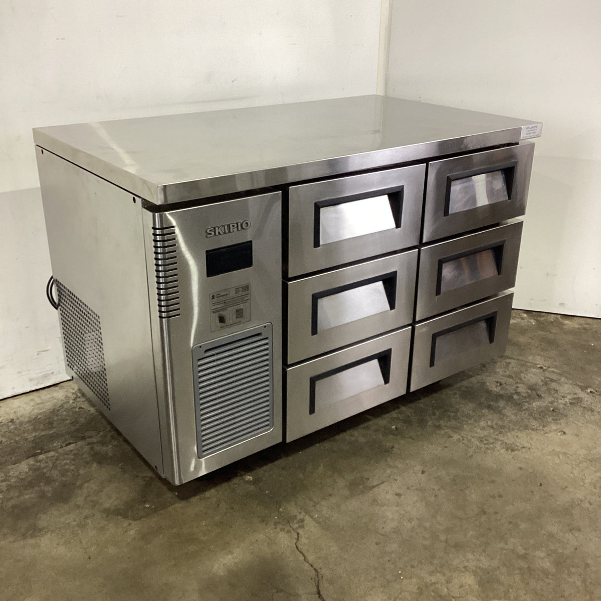 Skipio SUR12 - 3D - 6 Undercounter Fridge - Whisk Hospitality - 798067