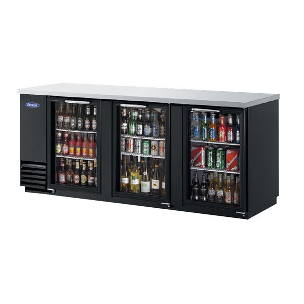 Atosa MBB90 Refrigerated Back Bar Cooler with Glass Door - Whisk Hospitality - MBB90