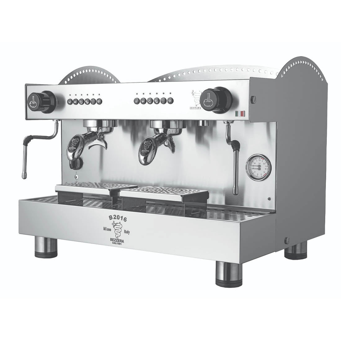 BEZZERA PROFESSIONAL ESPRESSO MACHINE - BZB2016S2DE - Whisk Hospitality - BZB2016S2DE
