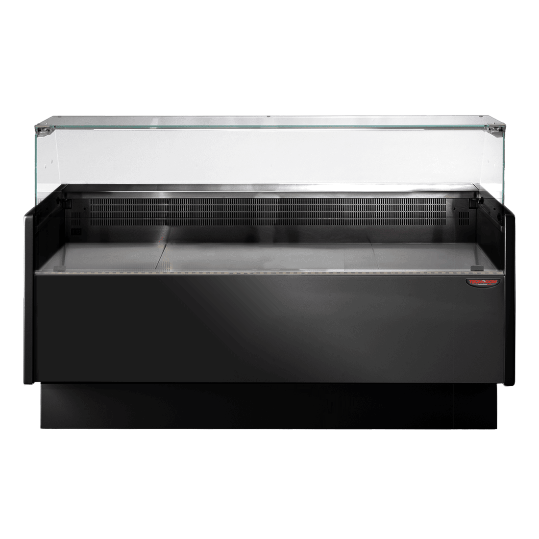 Tecnodom Serie MR9.5 Black 1520mm Wide Deli Display with Storage and Castors TDMR - 0915B - Whisk Hospitality - TDMR-0915B