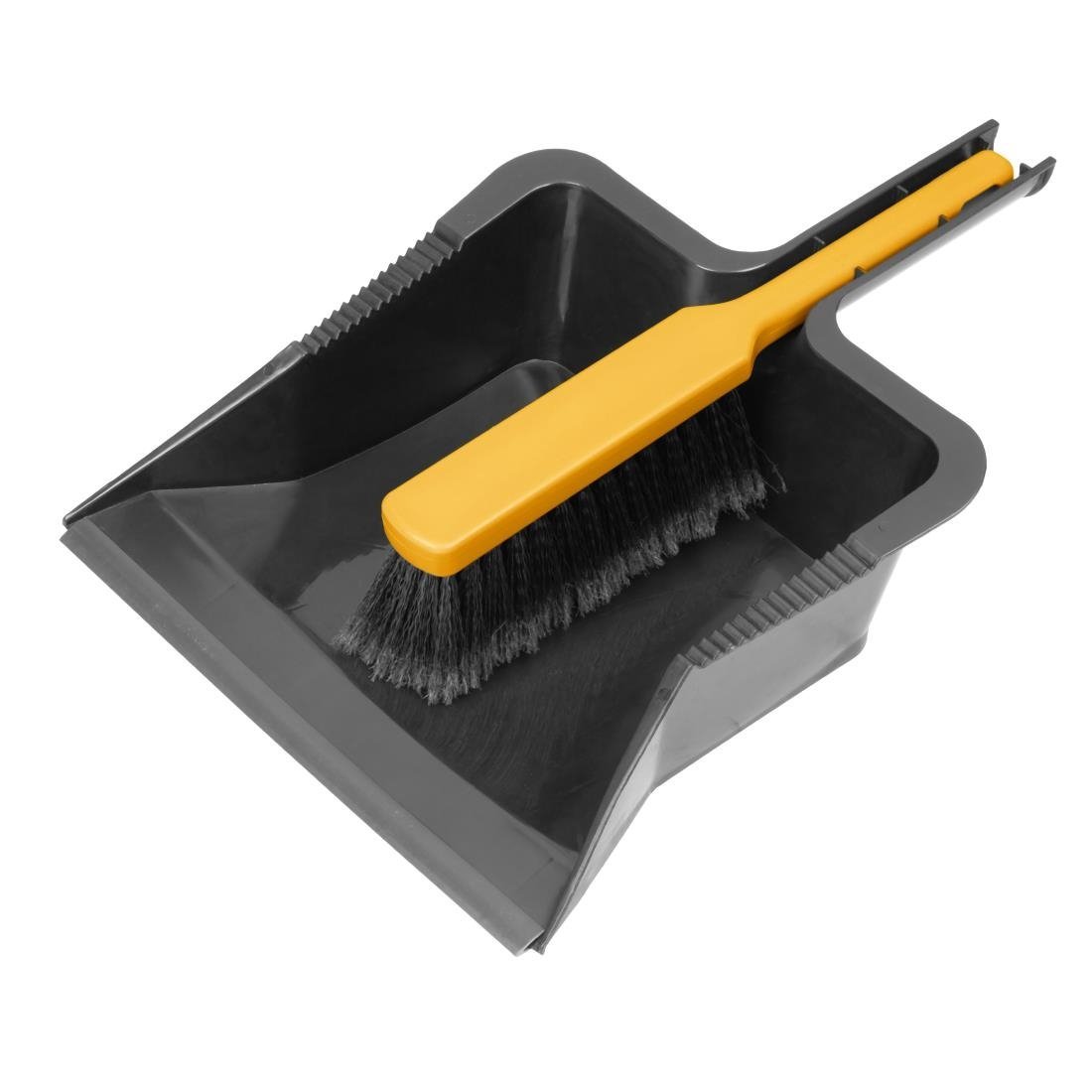 Jantex Heavy Duty Dustpan & Brush Set HX384 - Whisk Hospitality - HX384