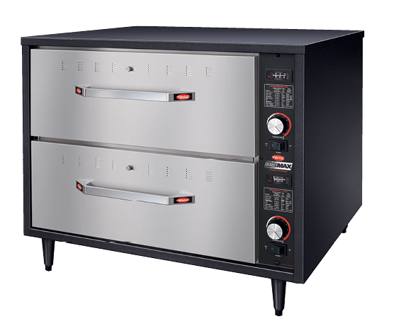 HDM-2 Hatco Free Standing Drawer Warmer โ 2 drawers โ 749mm x 576mm x 512mm (excluding legs) - Whisk Hospitality - HDM-2