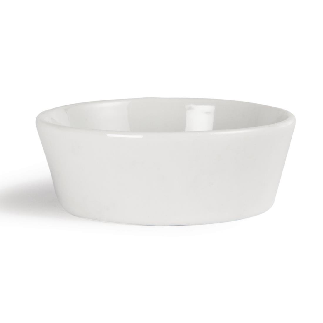 Olympia Miniature Circle White - 75mm 3" (Box 12) Y135 - Whisk Hospitality - Y135
