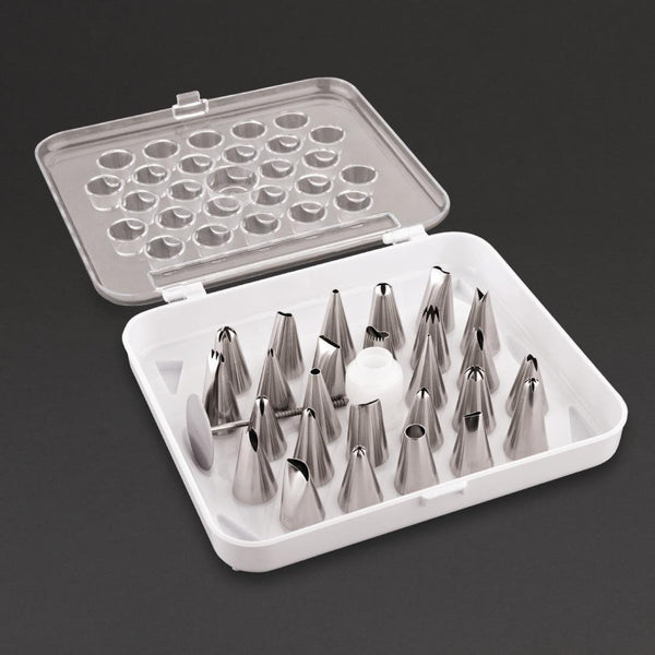 Vogue Cake Decorating 26 Assorted Tube Set CP107 - Whisk Hospitality - CP107