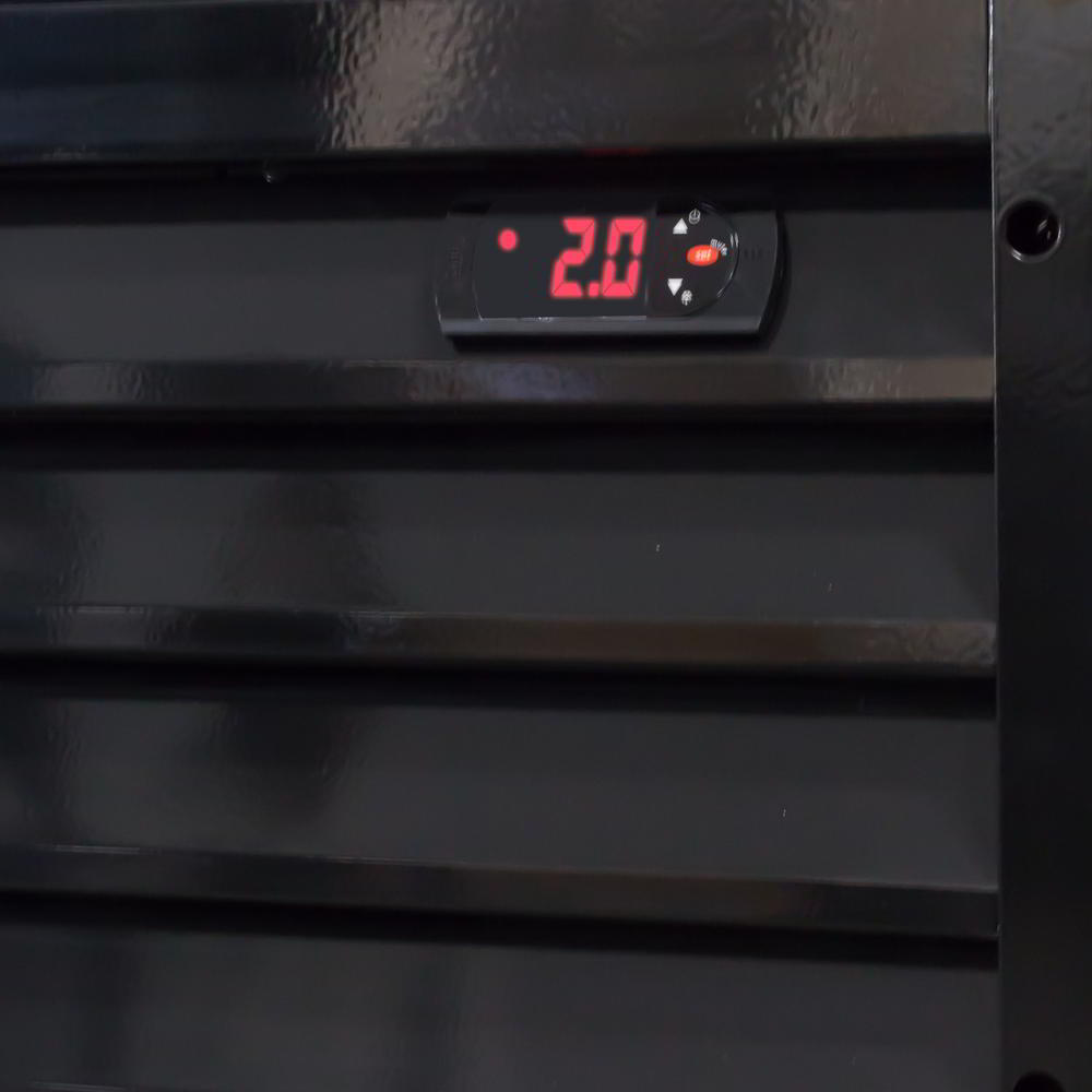 AG 1000L Double Sliding Door Upright Display Fridge - Glass Door CU1000TNG - SD - Whisk Hospitality - CU1000TNG-SD