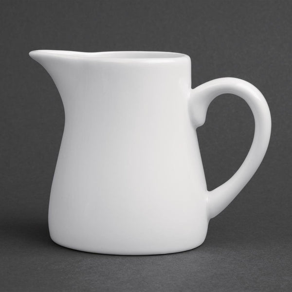 Olympia Whiteware Jug - 6oz (Box 6) U819 - Whisk Hospitality - U819