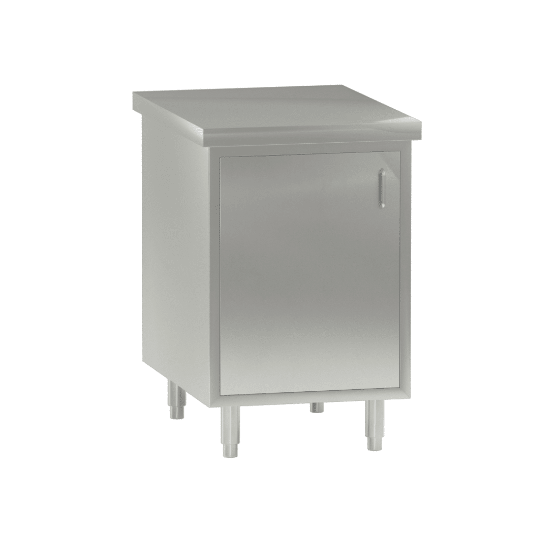 Modular System Single Door Stainless Steel Cabinet - WC8 - 0600 - Whisk Hospitality - WC8-0600