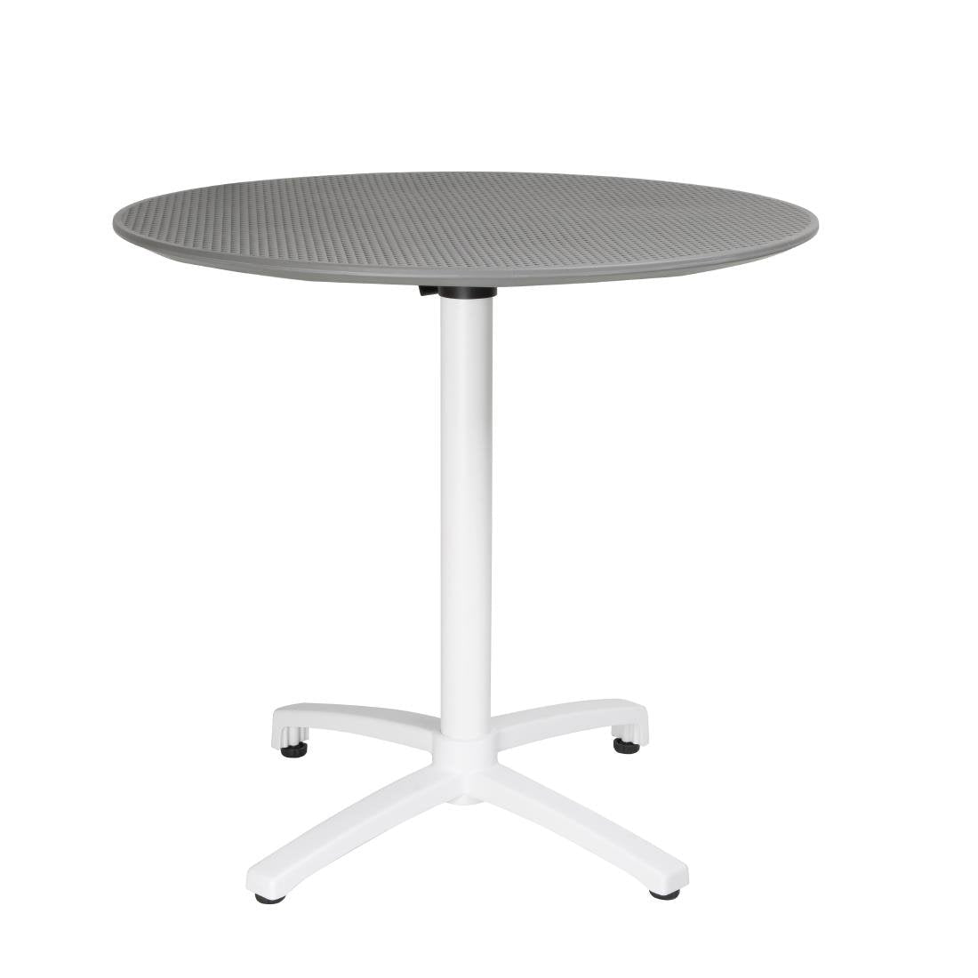 Bolero Folding PP Table Dark Grey - 800mm FT621 - Whisk Hospitality - FT621