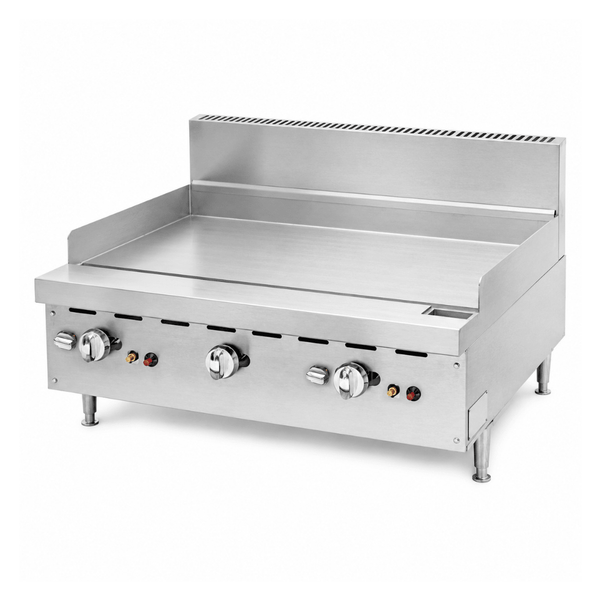 Brenner Forge 800 Series Bench Top Gas Griddle NG with 3 Burners BREG8G-900N - Whisk Hospitality - BREG8G-900N