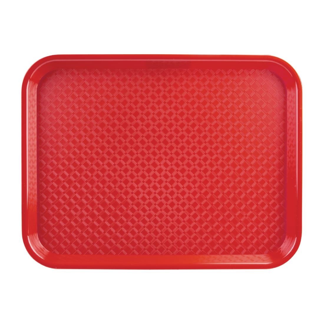 Olympia Kristallon Foodservice Tray Red - 265x345mm DP213 - Whisk Hospitality - DP213