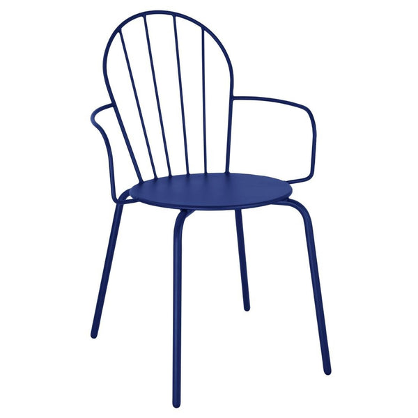 Bolero Adeline Arm Chair Dark Navy (Set 4) HZ359 - Whisk Hospitality - HZ359