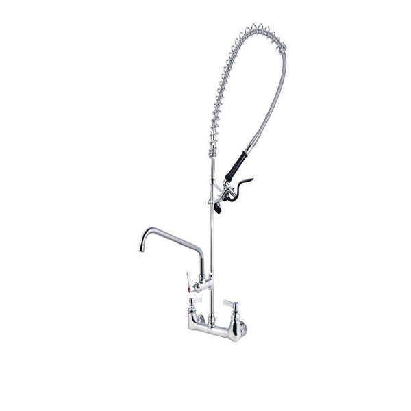 Commercial Faucet with Pre-Rinse Sprayer - 1080*420*355mm Wall-Mounted - Whisk Hospitality - 621041