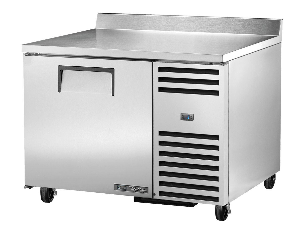 True Refrigeration Deep Worktop Counter Refrigerator 1 Solid Swing Door - TWT - 44 - HC - Whisk Hospitality - TWT-44-HC