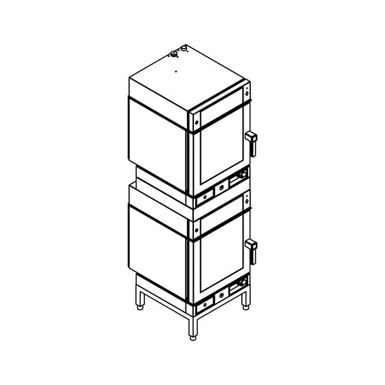 MODULINE Stacking Kit for Combi Oven - Whisk Hospitality - ASK106X
