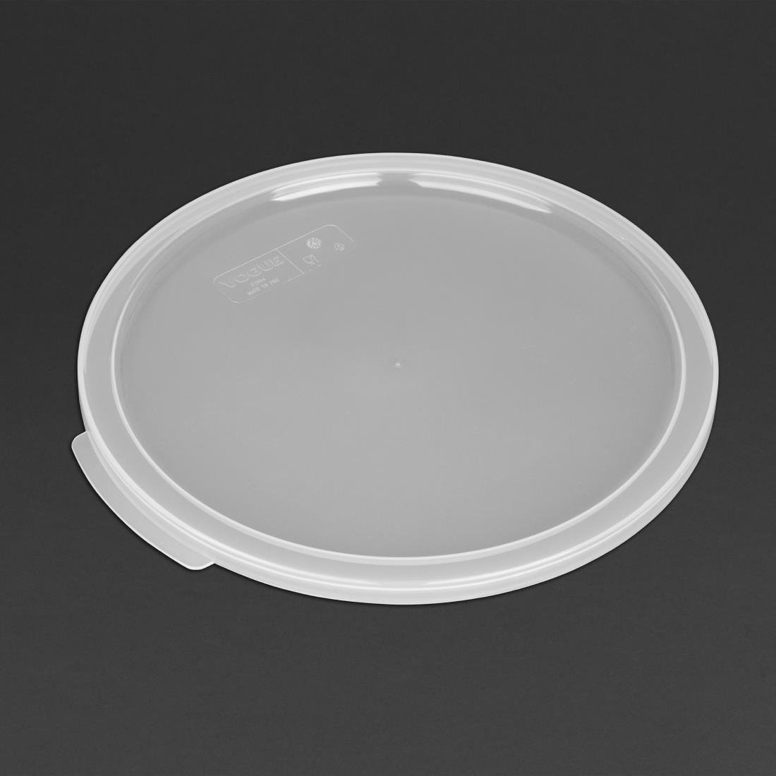 Lid for Vogue Round Food Storage Container - 10 & 20Ltr DJ964 - Whisk Hospitality - DJ964