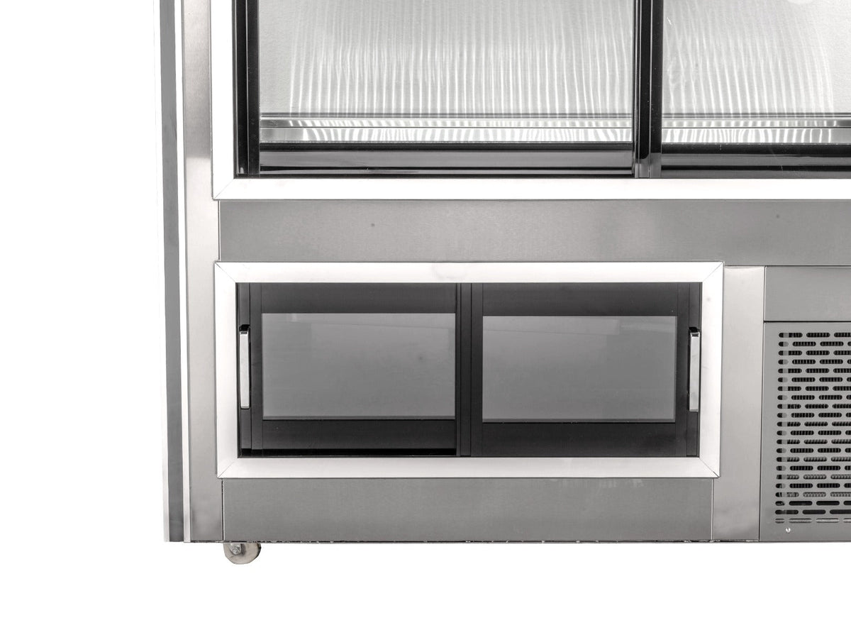 Bonvue Refrigerated Deli, Meat and Seafood Display Case AMS-18 - Whisk Hospitality - AMS-18