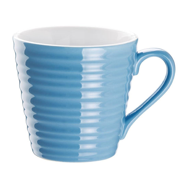 Olympia Cafe Mug Blue Ripple - 340ml (Box 6) DH631 - Whisk Hospitality - DH631