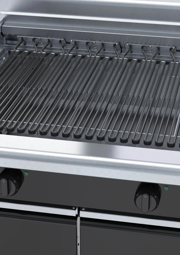 Waldorf Bold Chb8900Ed Cd 900Mm Electric Chargrill Cabinet Base - Whisk Hospitality - CHB8900ED-CD