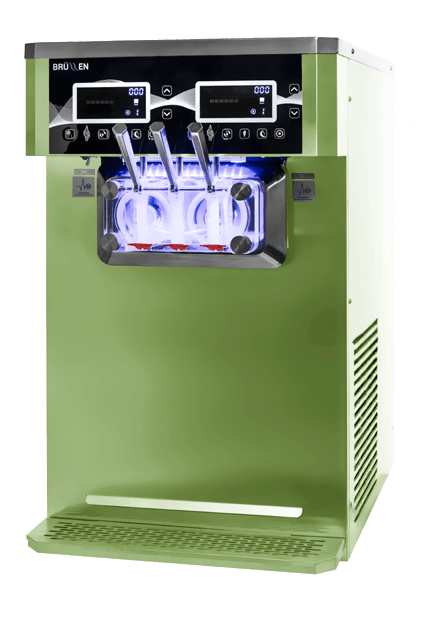 Brullen i26 PRO Twin System Soft Serve & Acai (Air Mix Pump / Pasteurised) - Whisk Hospitality - BRUi26TS-AMPP