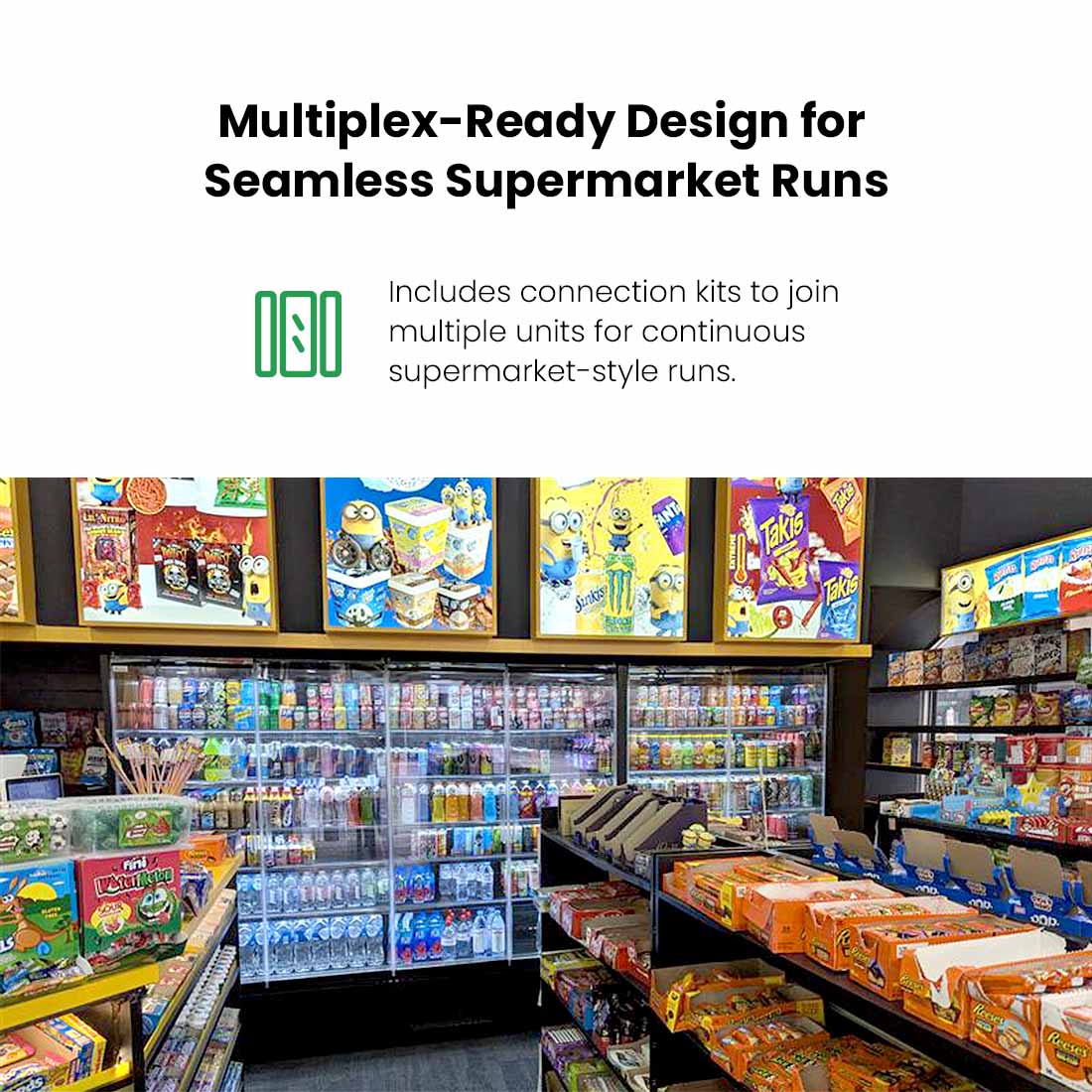 Thermaster Supermarket Panorama 4 Door Chiller Display - DC - 250B - Whisk Hospitality - DC-250B